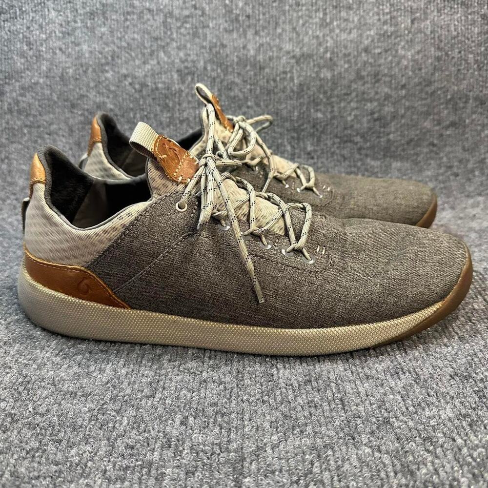 OluKai Men’s Nanea Li Sneakers Casual Summer Water Resistant Canvas Shoes 11